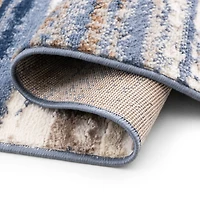 Blue Multi Stripe Area Rug by Ashland