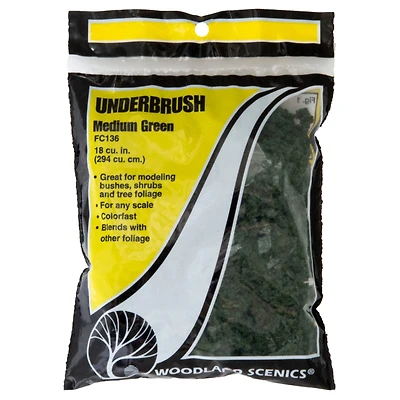 Woodland Scenics® Medium Green Underbrush Groundcover