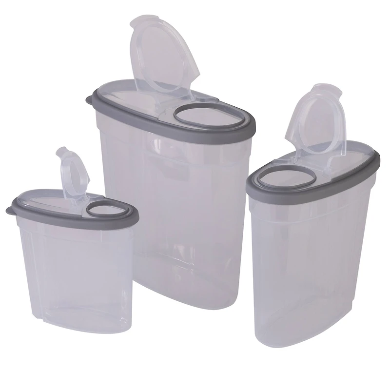 Kitchen Details Cereal Containers, 3ct.