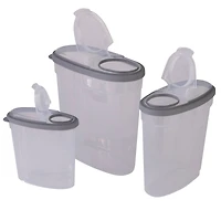 Kitchen Details Cereal Containers, 3ct.