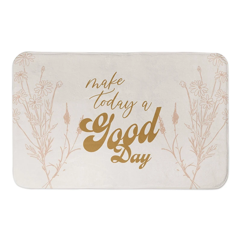 Make Today a Good Day Bath Mat
