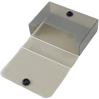 JAM Paper Smoke Plastic Business Card Holder Case