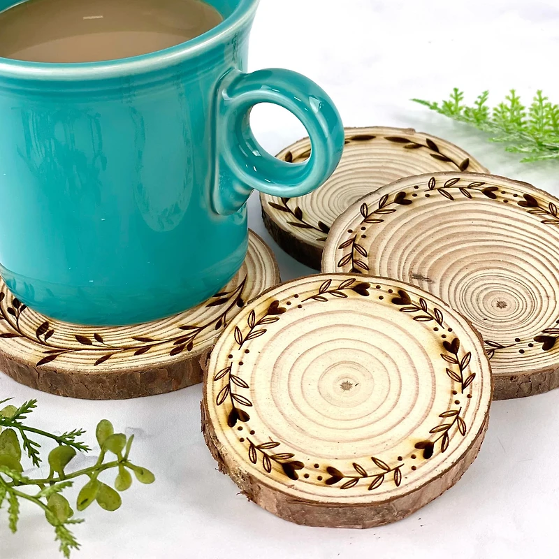 ArtSkills® 55 Piece Beginners Wood Burning Kit with Wood Rounds