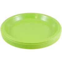 JAM Paper 9" Lime Green Plastic Party Plates, 20ct.