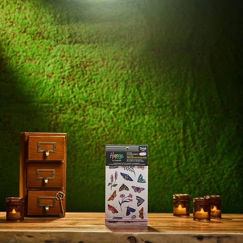 The Classic Happy Planner® Butterfly Botanics Sticker Book