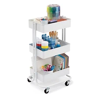 Lexington 3-Tier Rolling Cart by Simply Tidy