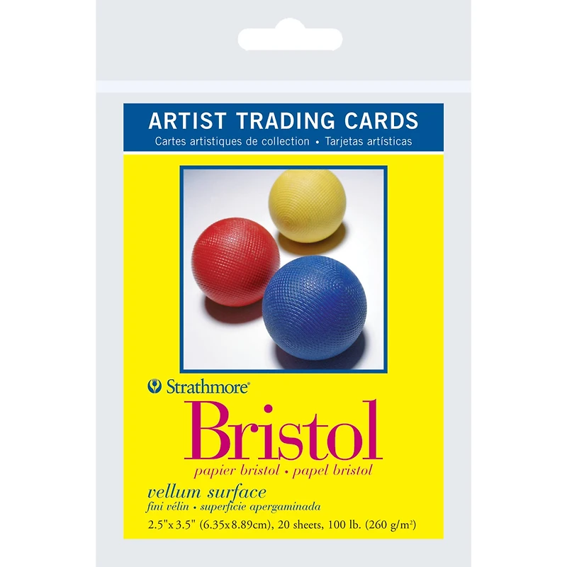 Strathmore® Bristol Vellum Artist Trading Card Pack