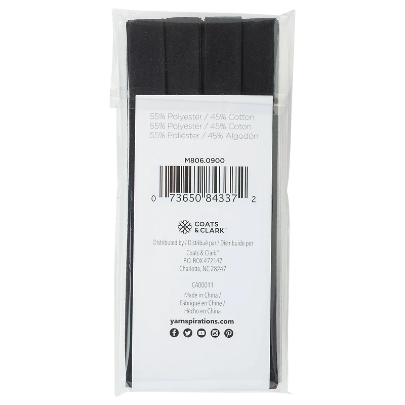 Coats & Clark™ Extra Wide Double Fold Bias Tape