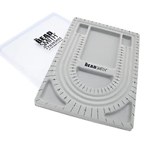 The Beadsmith® Travelers Bead Board With Lid, 9.75" x 13.25"