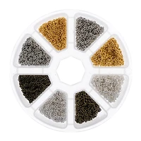 John Bead 2m Chains Round 8 Slot Jewelry Making & Findings Kit