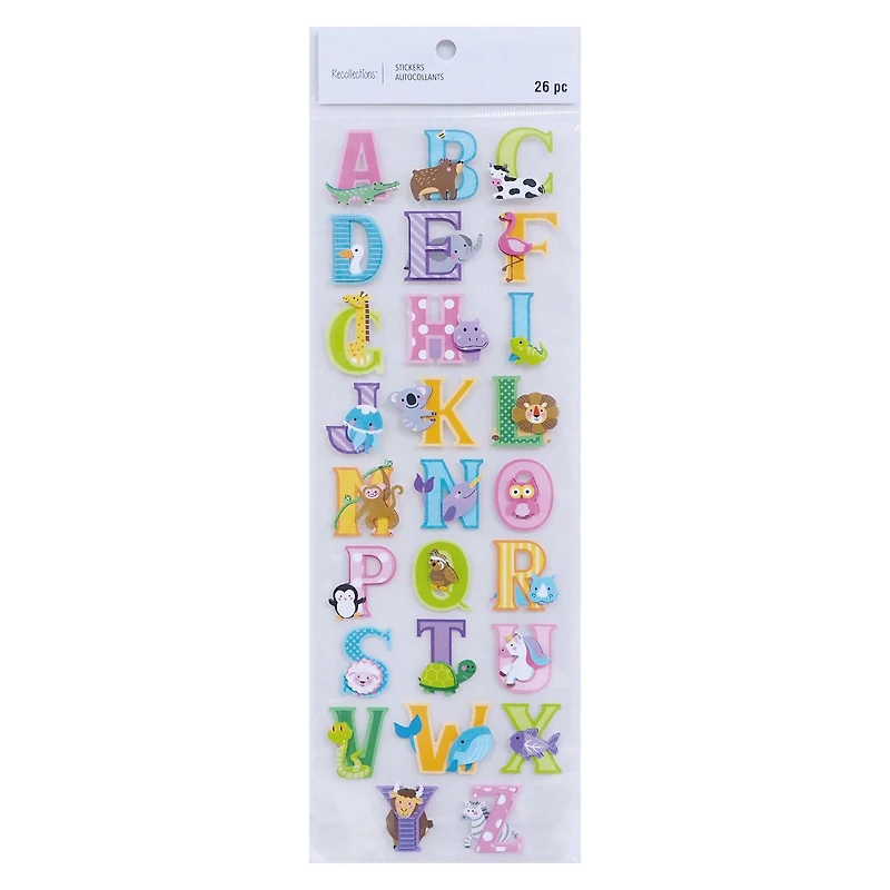 Kids Alphabet Stickers by Recollections™