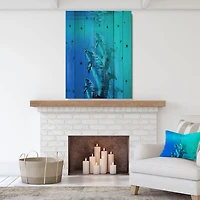 Designart - Dolphin in Blue Sea