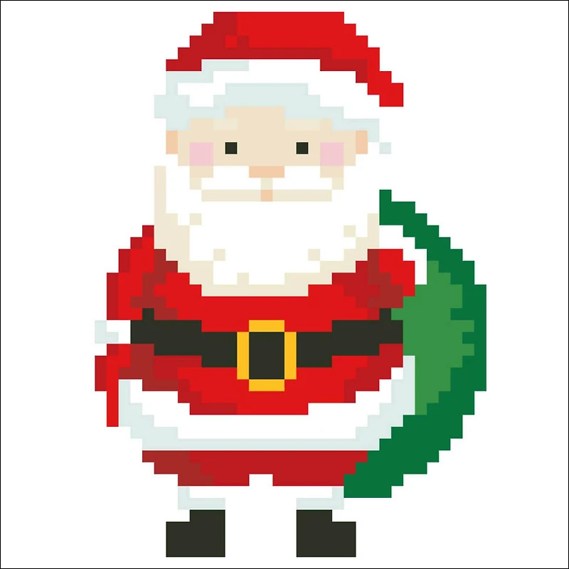 Diamond Dotz® Santa Claus Sack Diamond Painting Kit