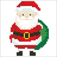Diamond Dotz® Santa Claus Sack Diamond Painting Kit
