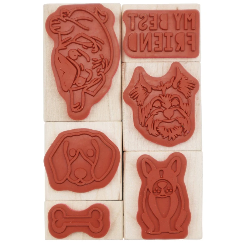 Dogs Wood Stamp Set by Recollections™