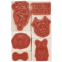 Dogs Wood Stamp Set by Recollections™