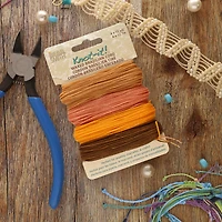 Beadsmith® Knot-it!™ Pumpkin Spice Waxed Brazilian Cord