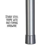 Honey Can Do Nickel 3-Shelf Over-The-Toilet Space Saver