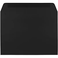 JAM Paper 9" x 12" Smooth Black Booklet Premium Envelopes, 25ct.