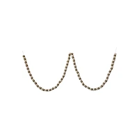 Hello Honey® 12ft. Handmade Wool Felt Ball Garland in Printed Drawstring Bag