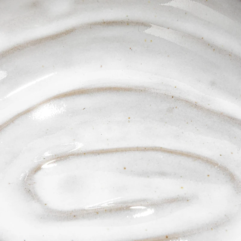 Hello Honey® 7.25" White Stoneware Shell Bowls, 6ct.