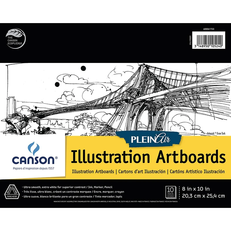 Canson® Plein Air Illustration Artboard Pad