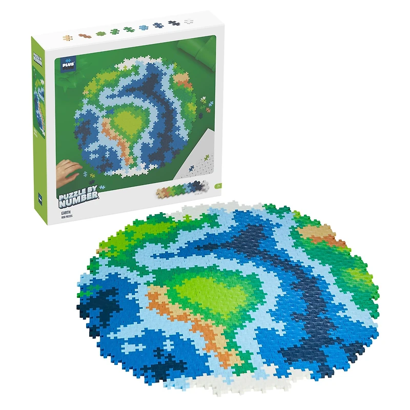 Plus-Plus® Earth 800 Piece Puzzle by Number®