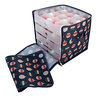Laura Ashley 64ct. Stackable Christmas Ornament Storage Box