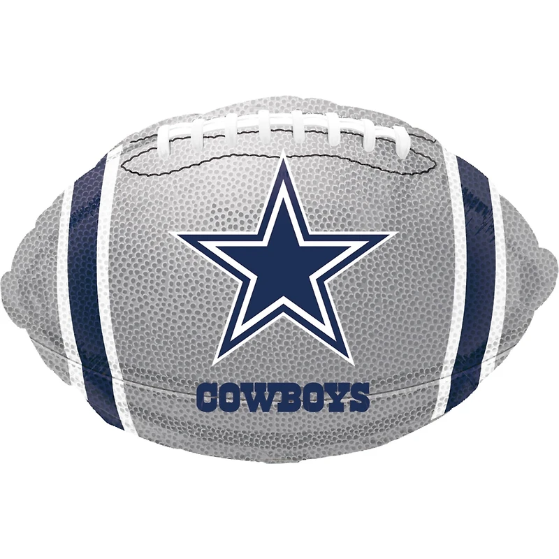 17" Dallas Cowboys Football Foil Balloon
