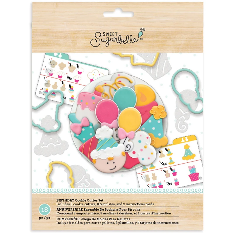 Sweet Sugarbelle® Birthday Cookie Cutter Set