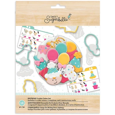 Sweet Sugarbelle® Birthday Cookie Cutter Set