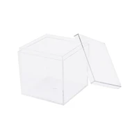 2" Clear Plastic Favor Boxes, 12ct. by Celebrate It™