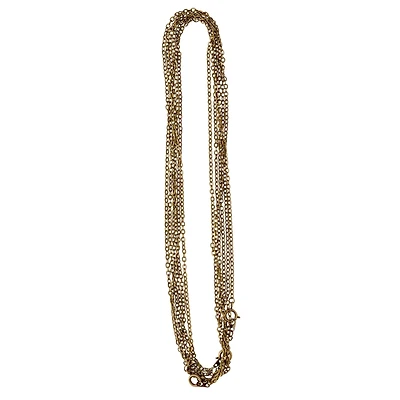 Oxidized Brass Flat Oval Chain Necklaces by Bead Landing™