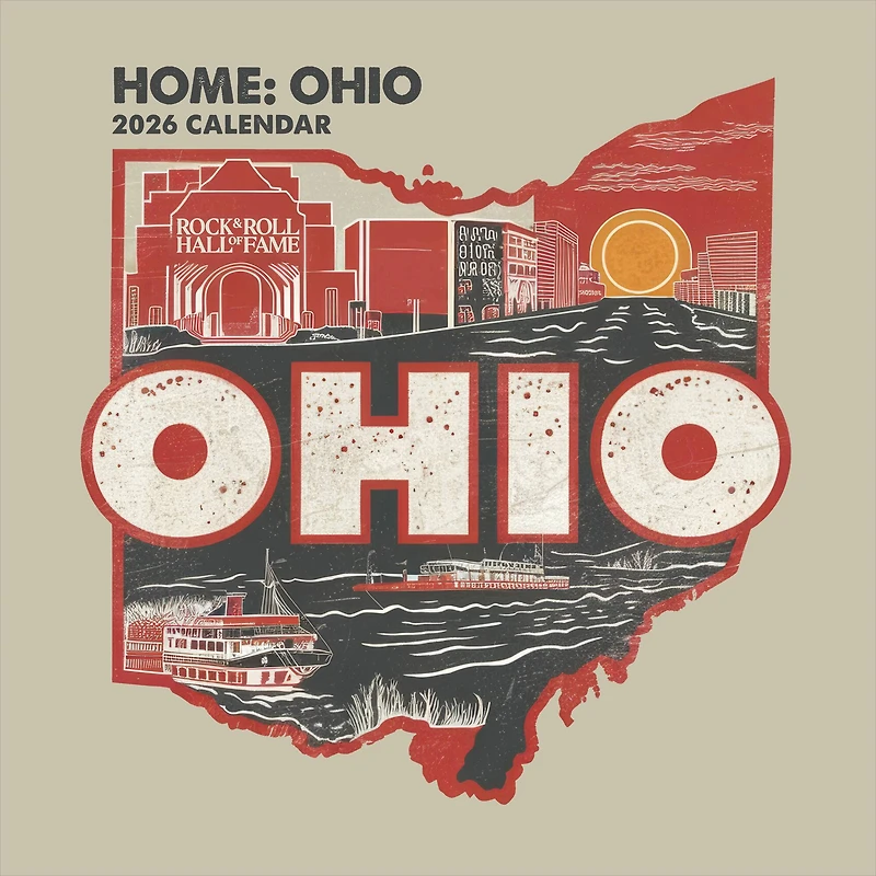 2026 Home: Ohio Wall Calendar