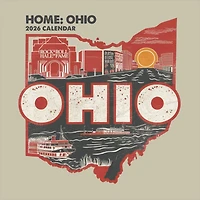 2026 Home: Ohio Wall Calendar