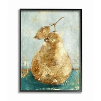 Stupell Industries Golden Pear Painting Wall Art in Frame
