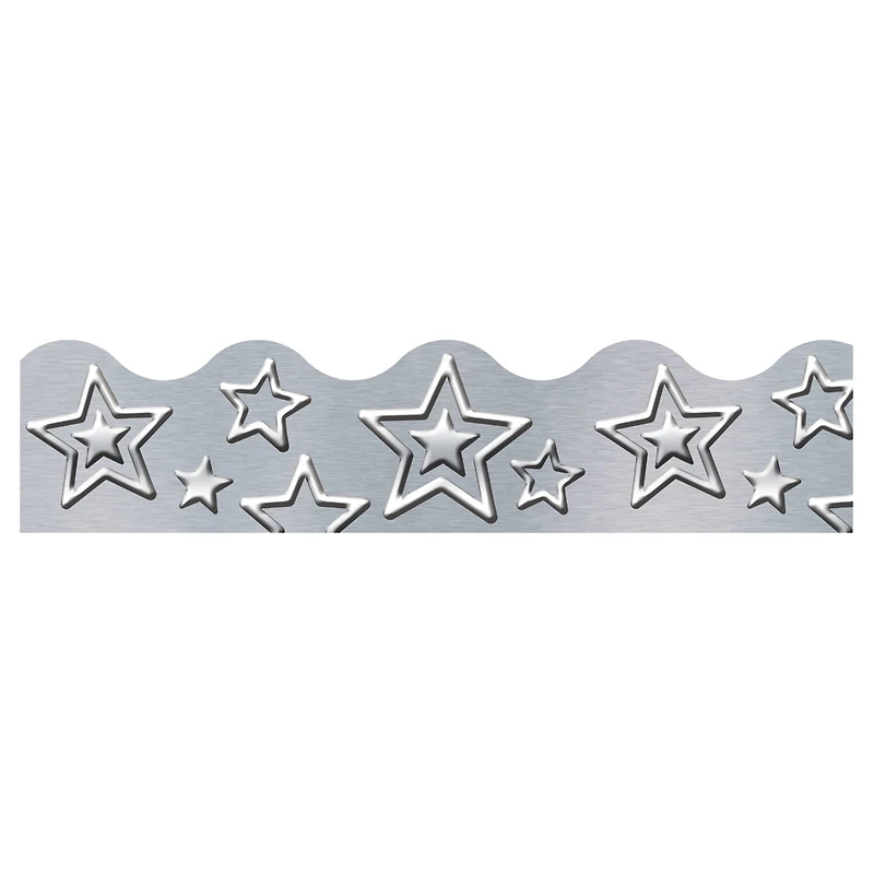 I Heart Metal Silver Stars Terrific Trimmers®