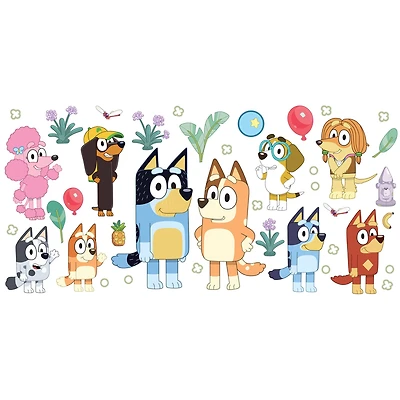 RoomMates Bluey Family and Friends Wall Decals