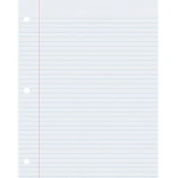 Pacon® White 3-Hole Punched Composition Paper, 2 Packs of 500