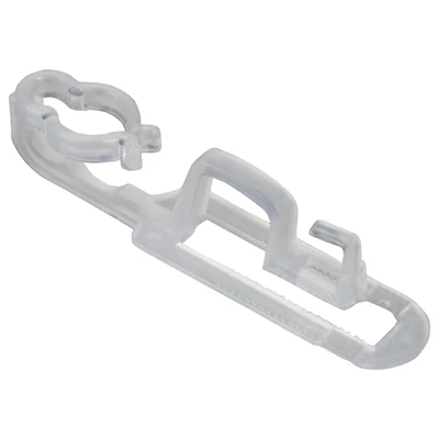 26ct. Clear Omni Universal Gutter & Shingle Christmas Light Clips