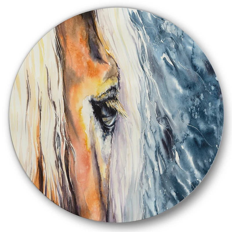 Designart - Close-Up of A Beautiful Horses Eye II