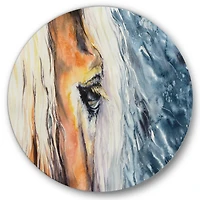 Designart - Close-Up of A Beautiful Horses Eye II