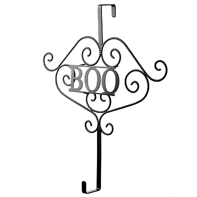17" Halloween BOO Wreath Hanger