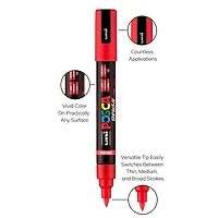 POSCA® PC-5BR Color Brush Tip Paint Marker Set
