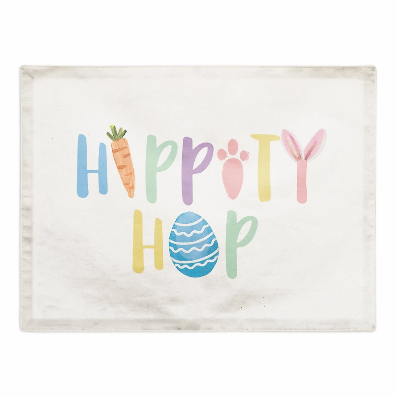 Hippity Hop 14" x 18" Poly Twill Placemat