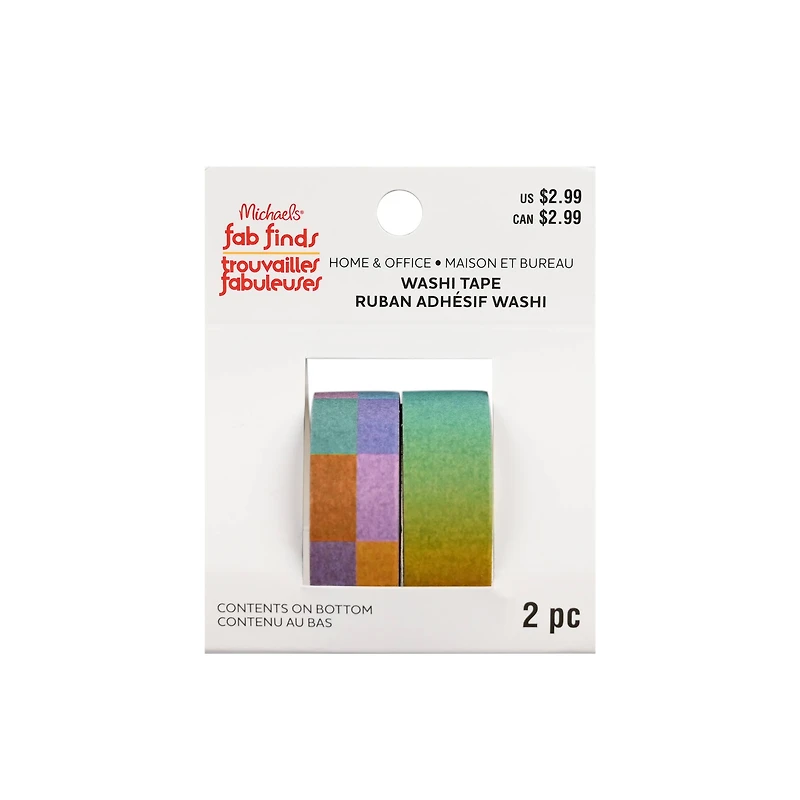 Assorted Washi Tape Set by Fab Finds, 1pc.