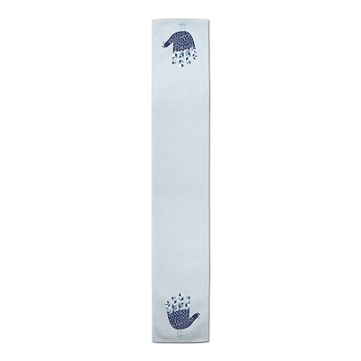 90" Hand Turkey Polyester Twill Table Runner