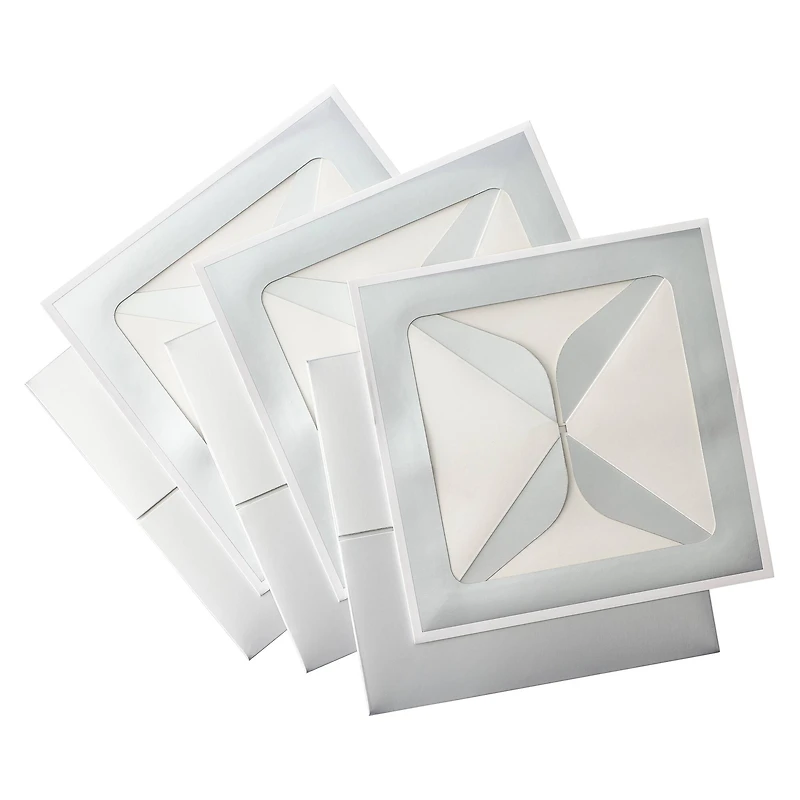 6 Packs: 3 ct. (18 total) Silver Solid Treat Boxes by Celebrate It®