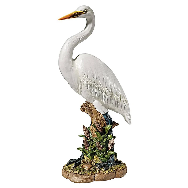 Design Toscano 23" Great White Egret Statue