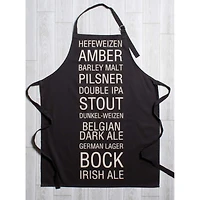 Beer Print Chef Apron
